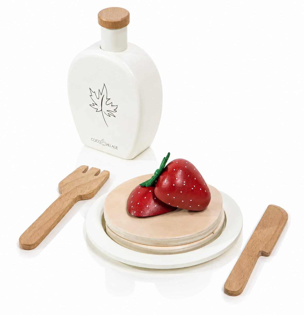 Coco Village Wooden Brunch Playset - 18pc