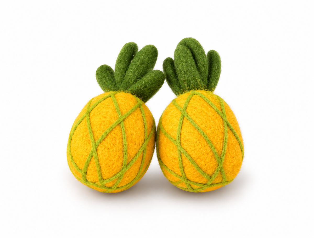 Felted Pineapple - 2pk