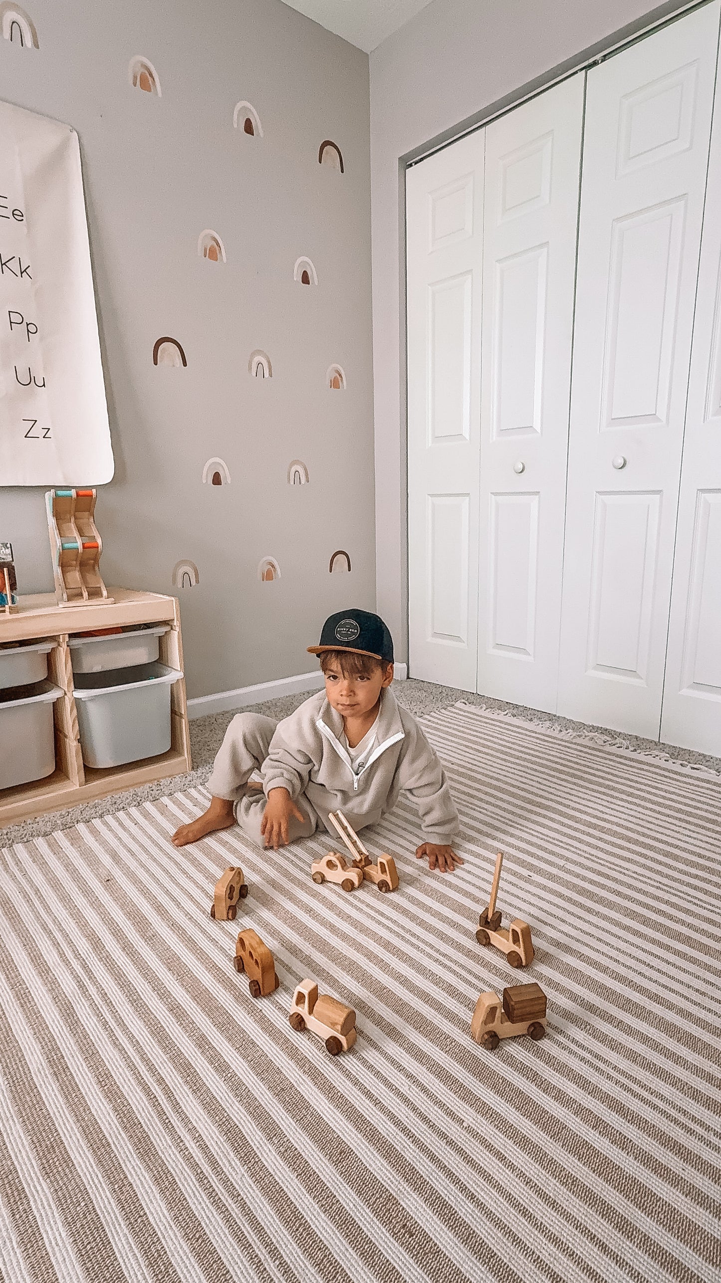 Leo's 7pc Wooden Cars & Trucks Set