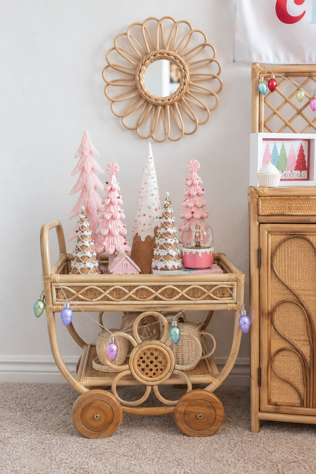 Woven Wonder Tea Cart