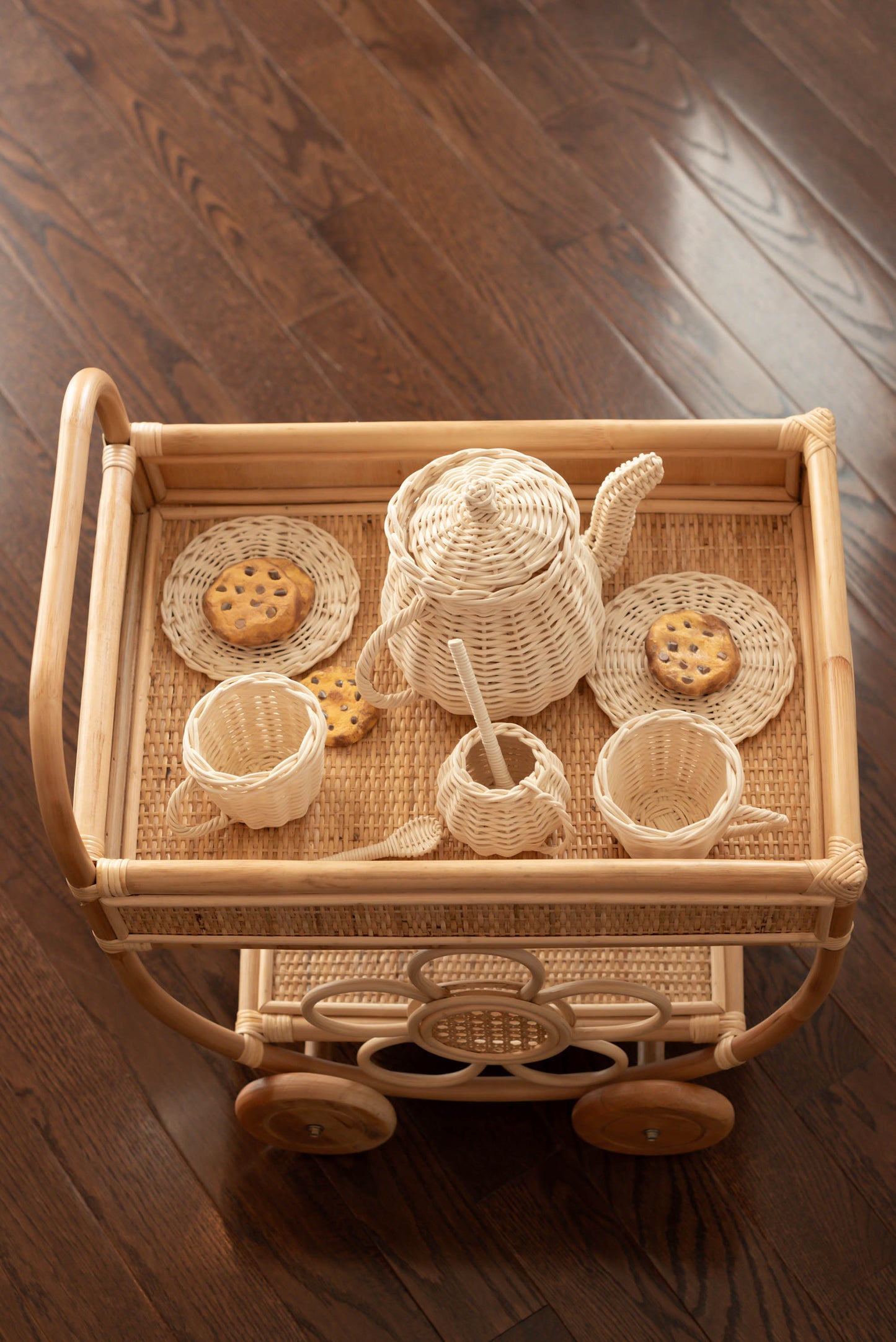 Woven Wonder Tea Cart