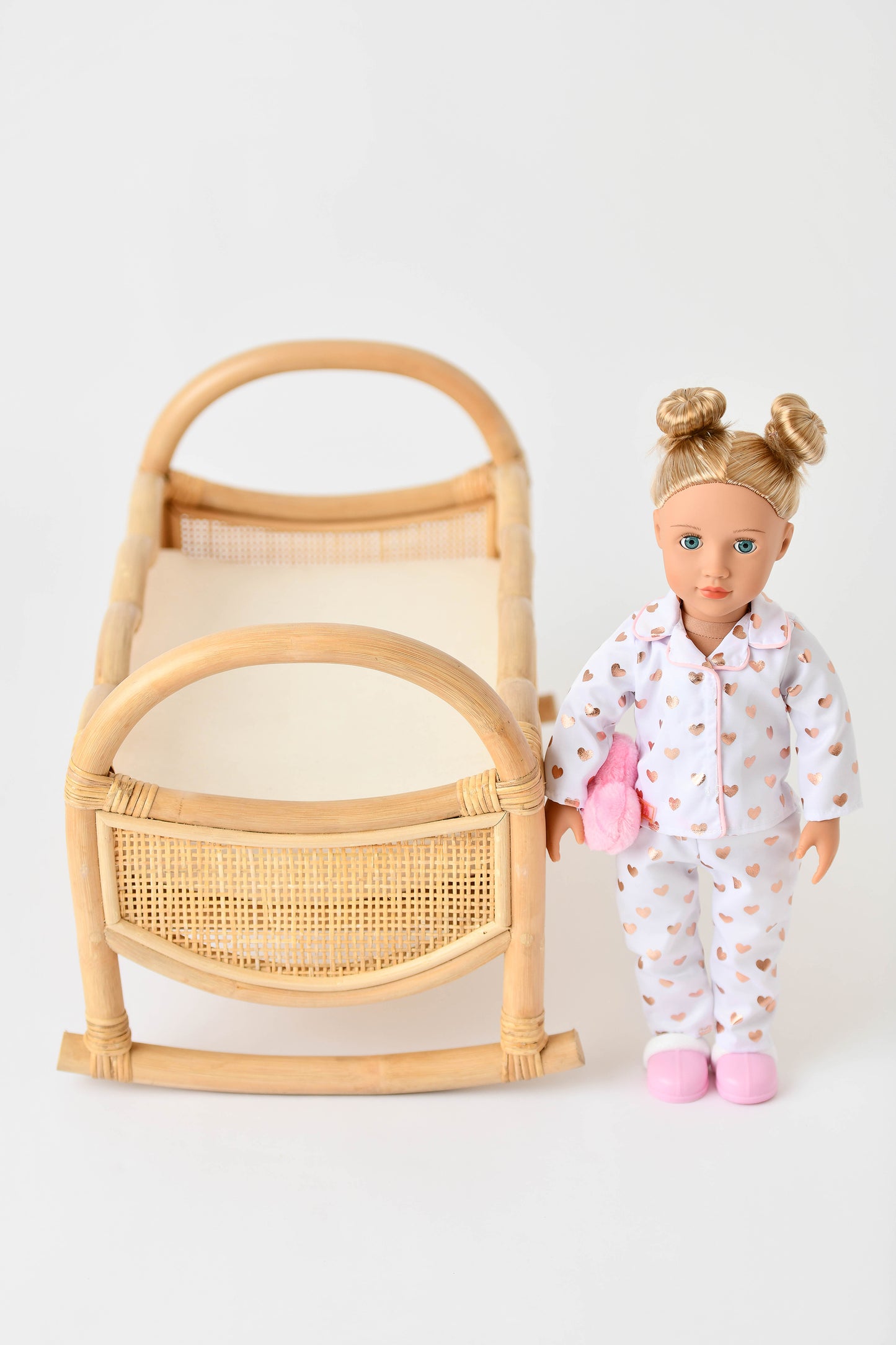 The Honey Bloom Doll Cradle