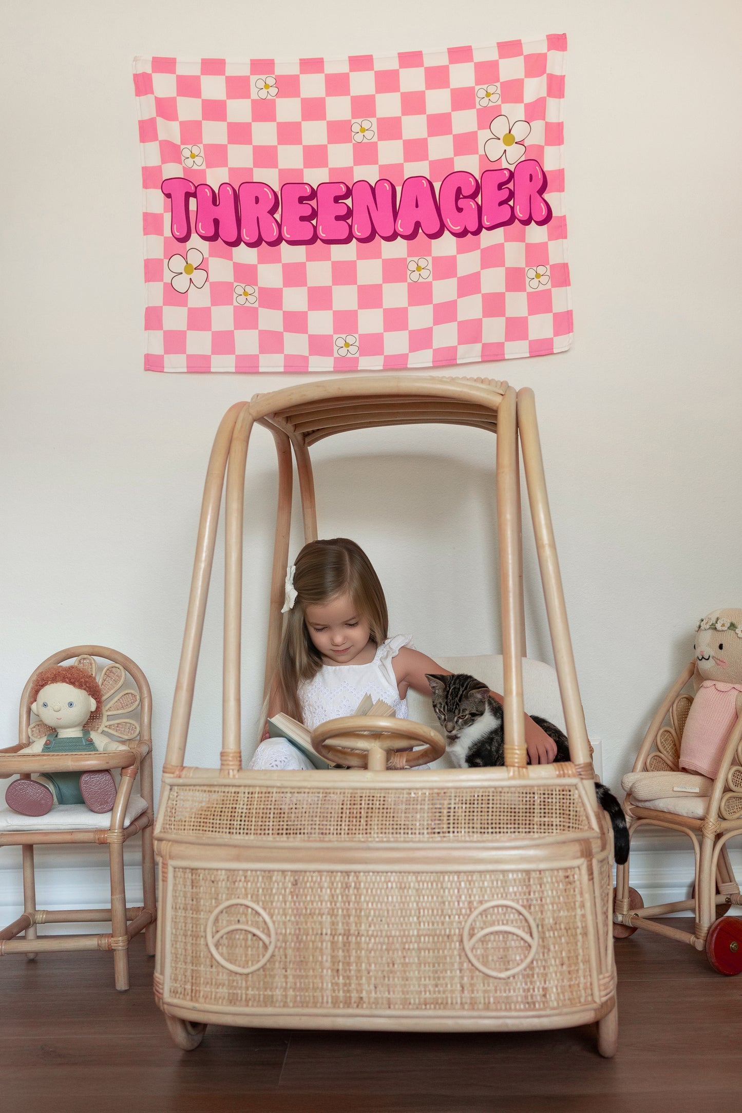 Lila's Rattan Buggy