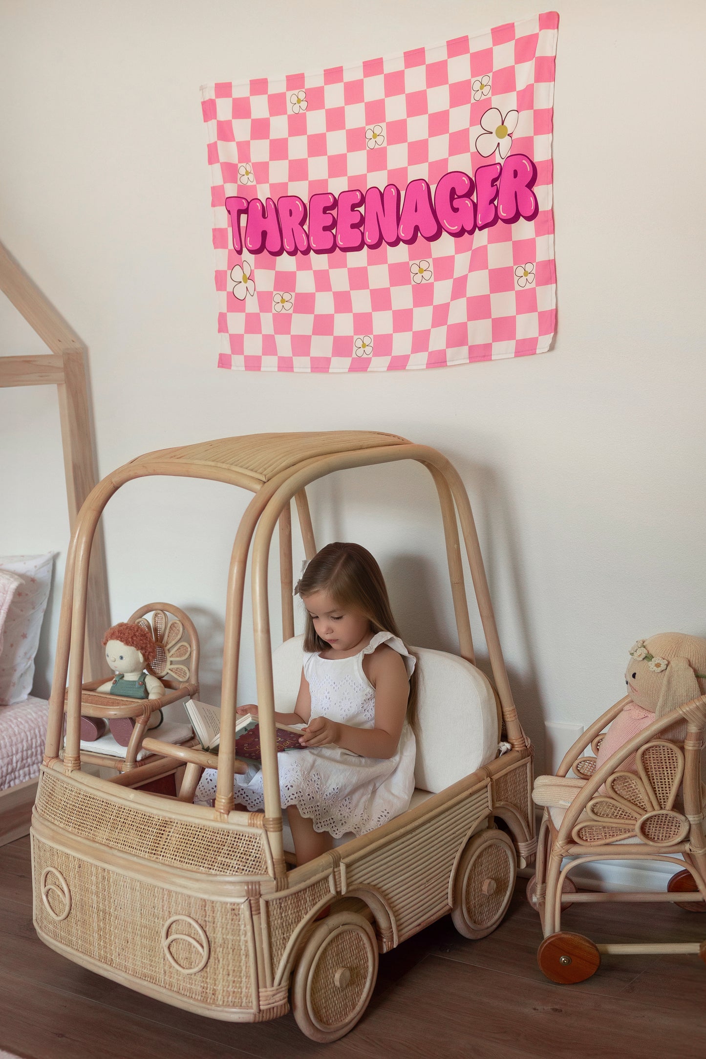Lila's Rattan Buggy