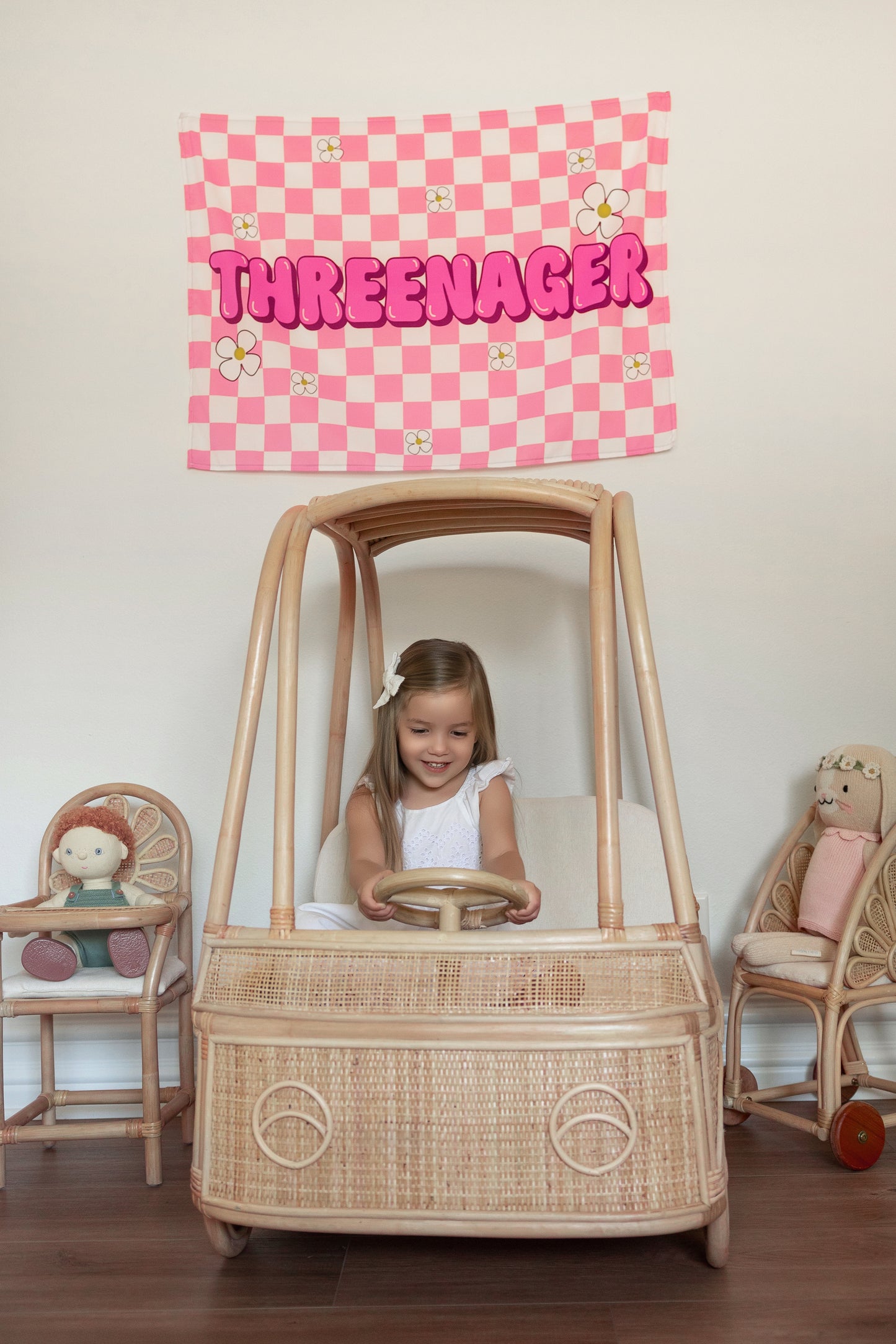 Lila's Rattan Buggy