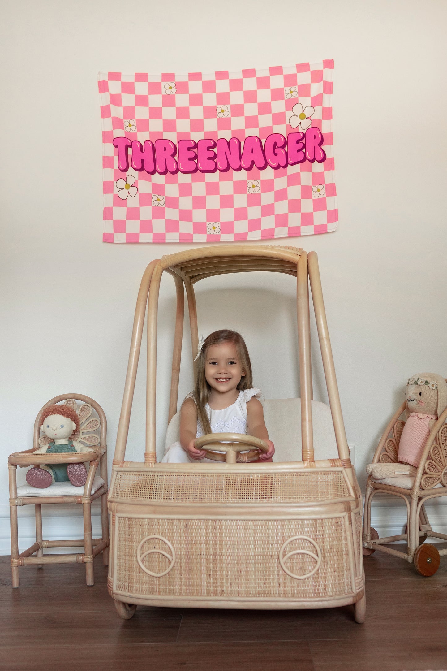 Lila's Rattan Buggy