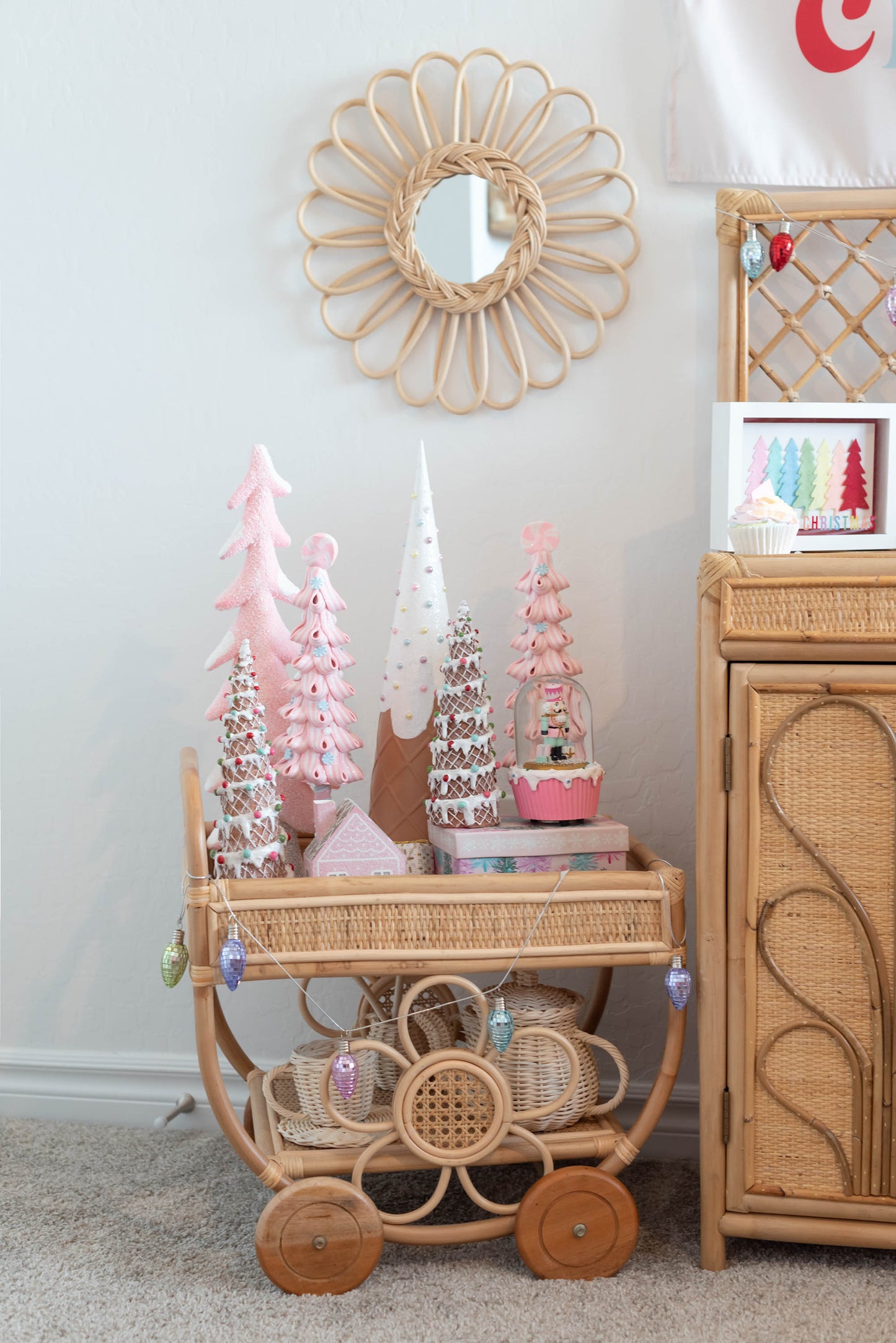 Woven Wonder Tea Cart