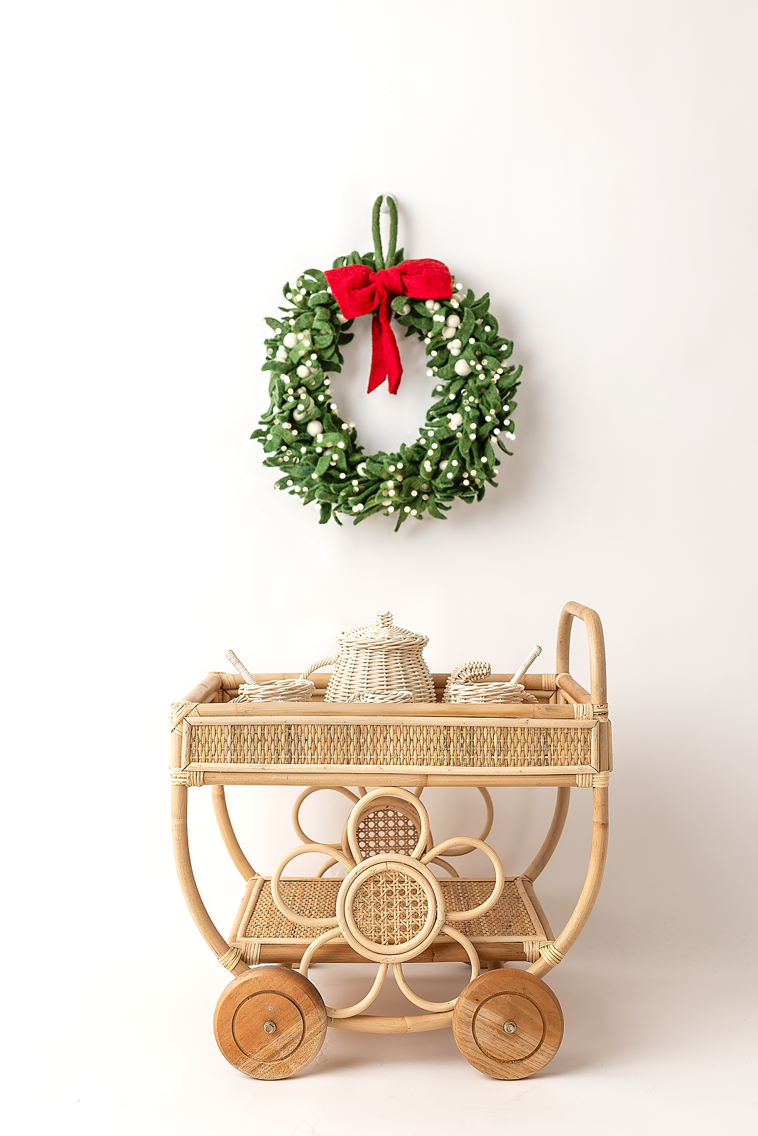 Woven Wonder Tea Cart