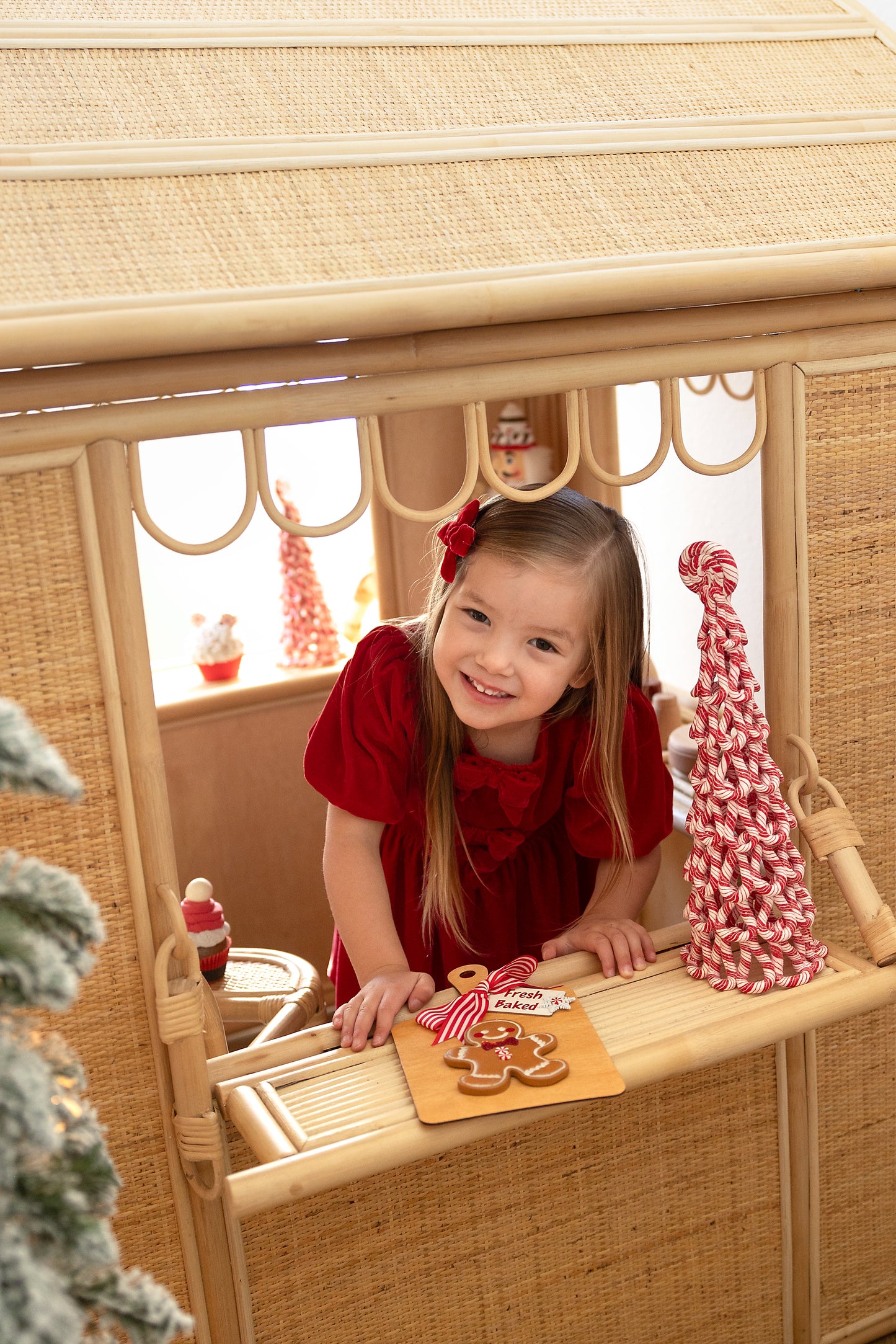Lila's Rattan Playhouse