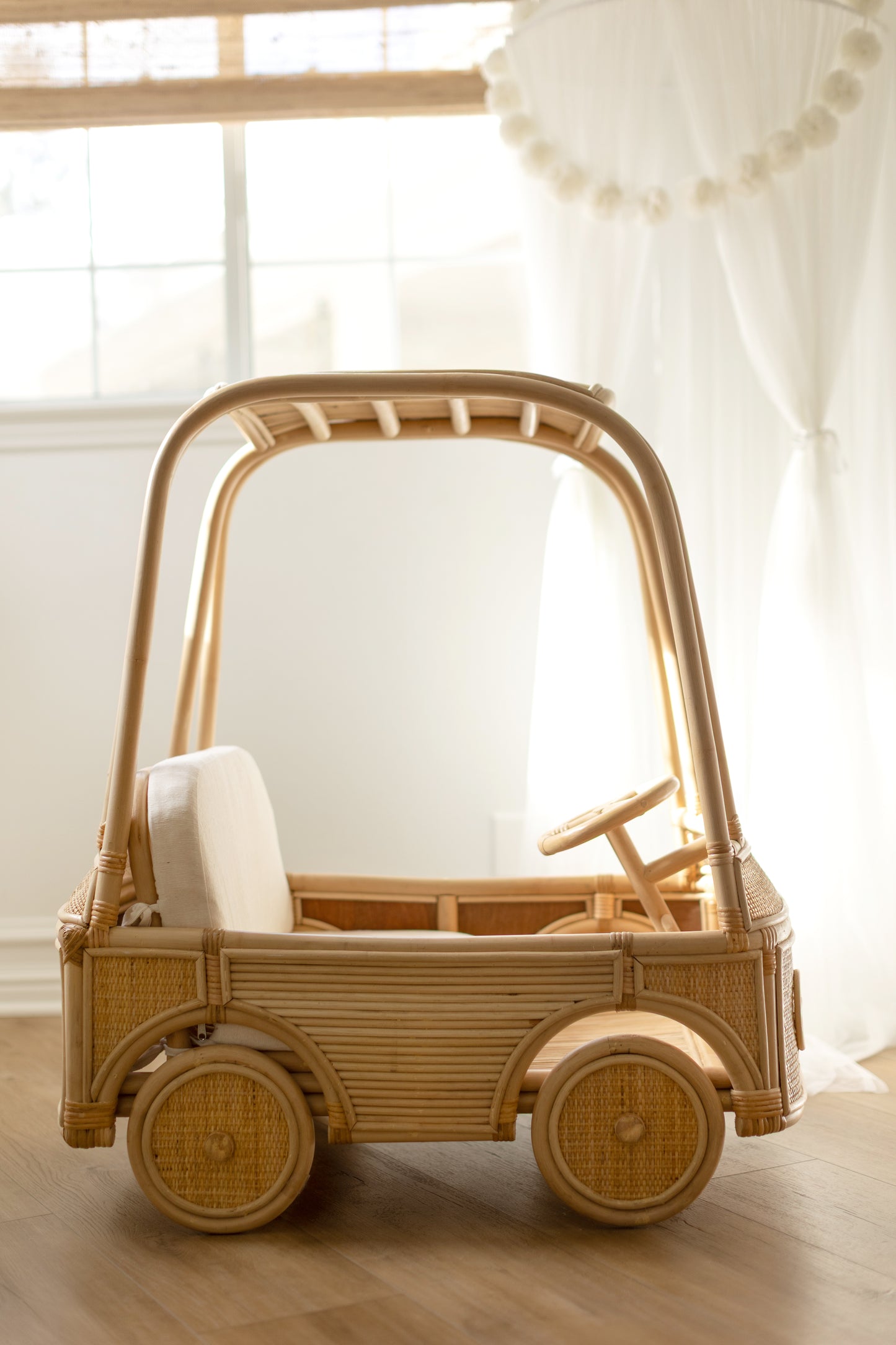 Lila's Rattan Buggy