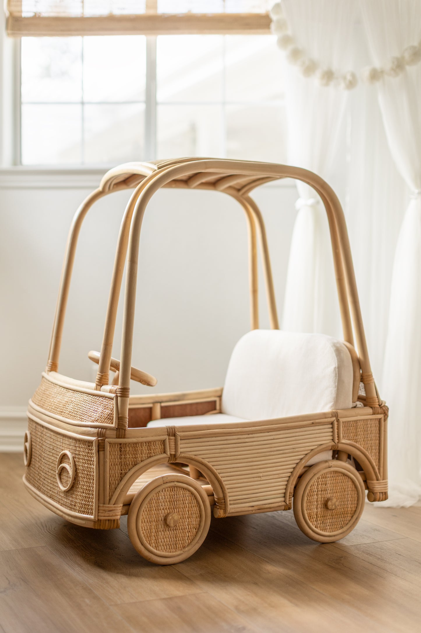 Lila's Rattan Buggy