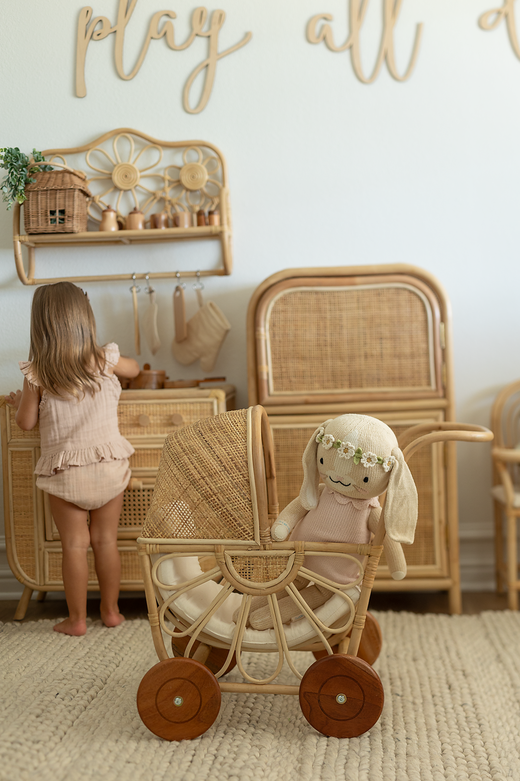 Rattan doll best sale furniture