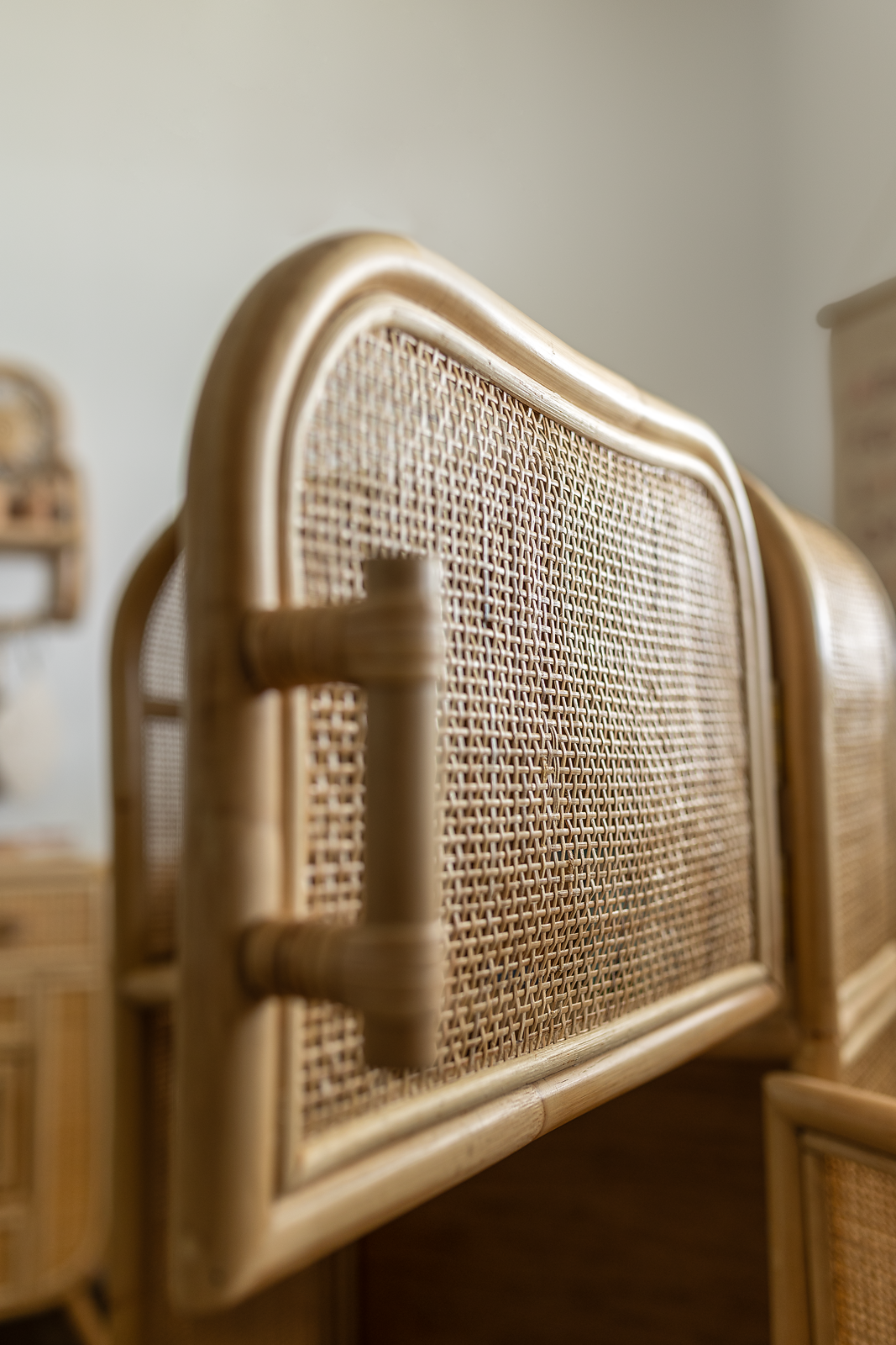 Finley Rattan Refrigerator