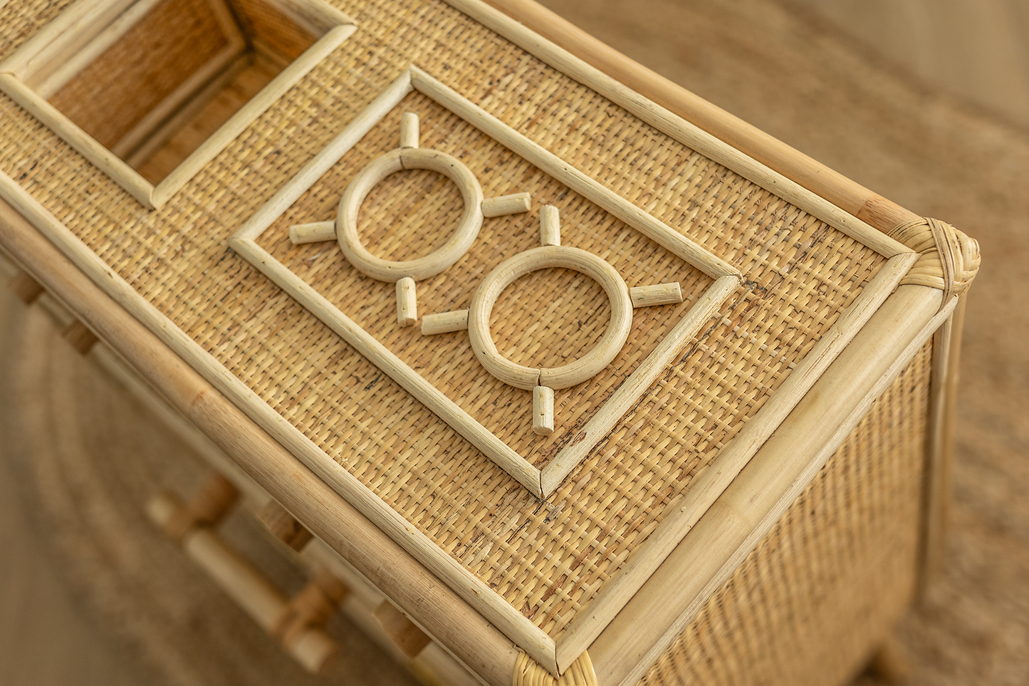 Whimsical Wonders Rattan Kitchenette