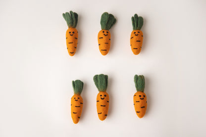 Felted Carrots - Multiple Styles