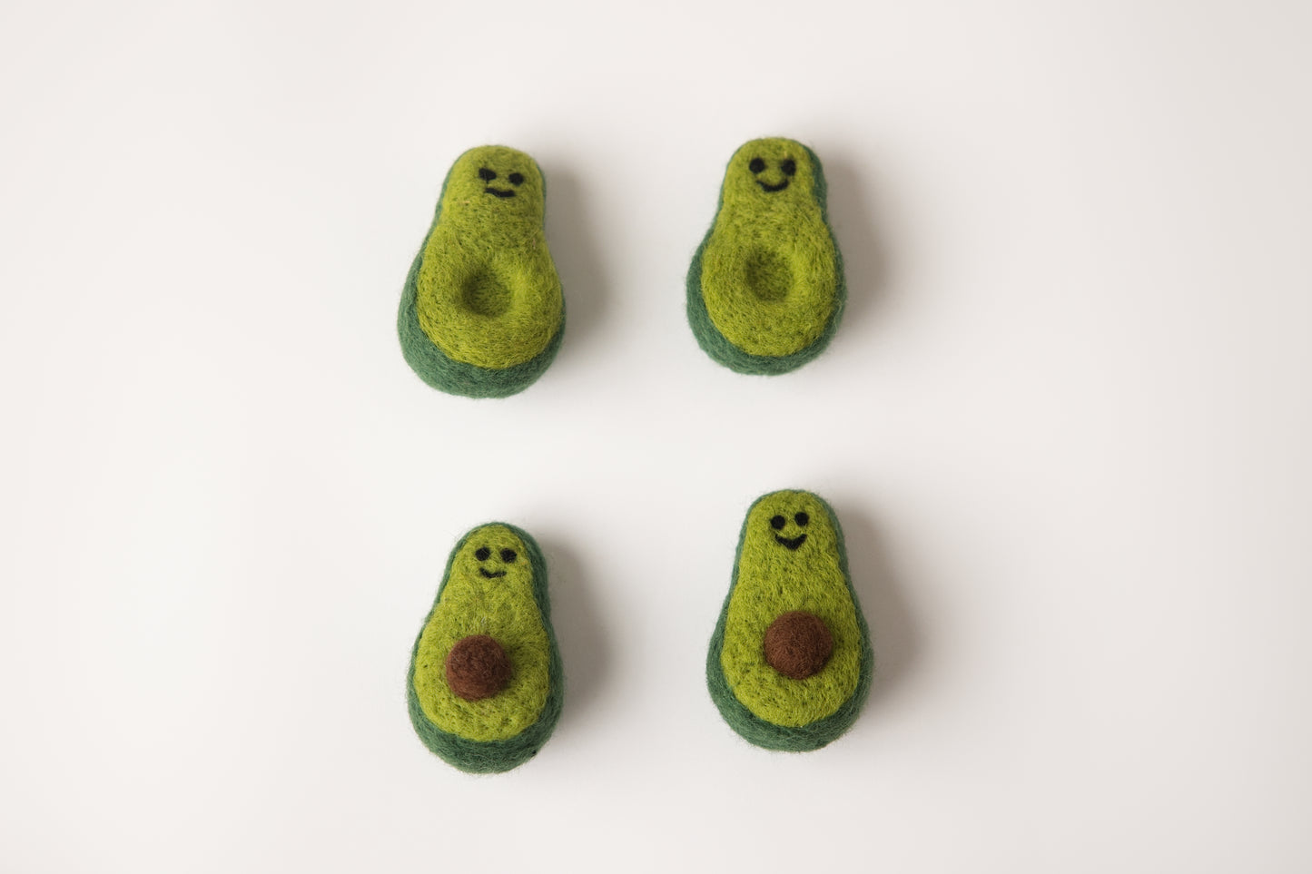 Felted Avocados - 4pk