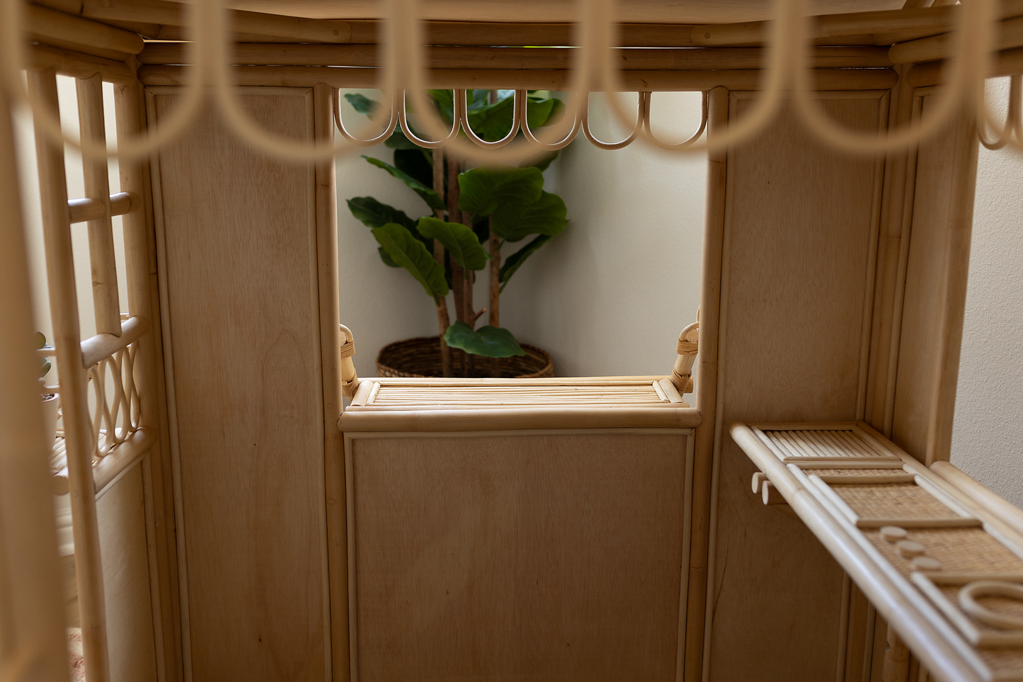 Lila's Rattan Playhouse