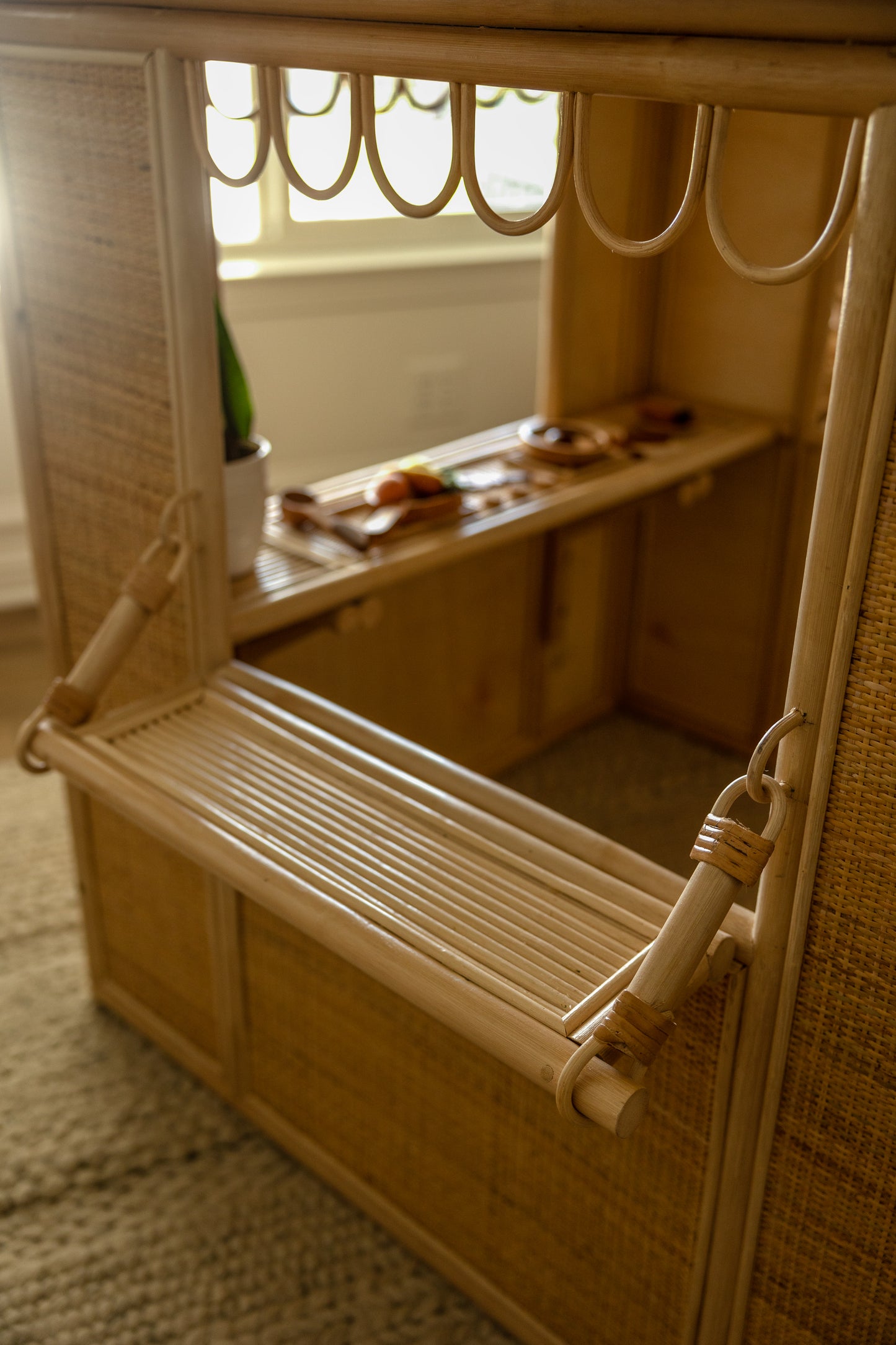 Lila's Rattan Playhouse
