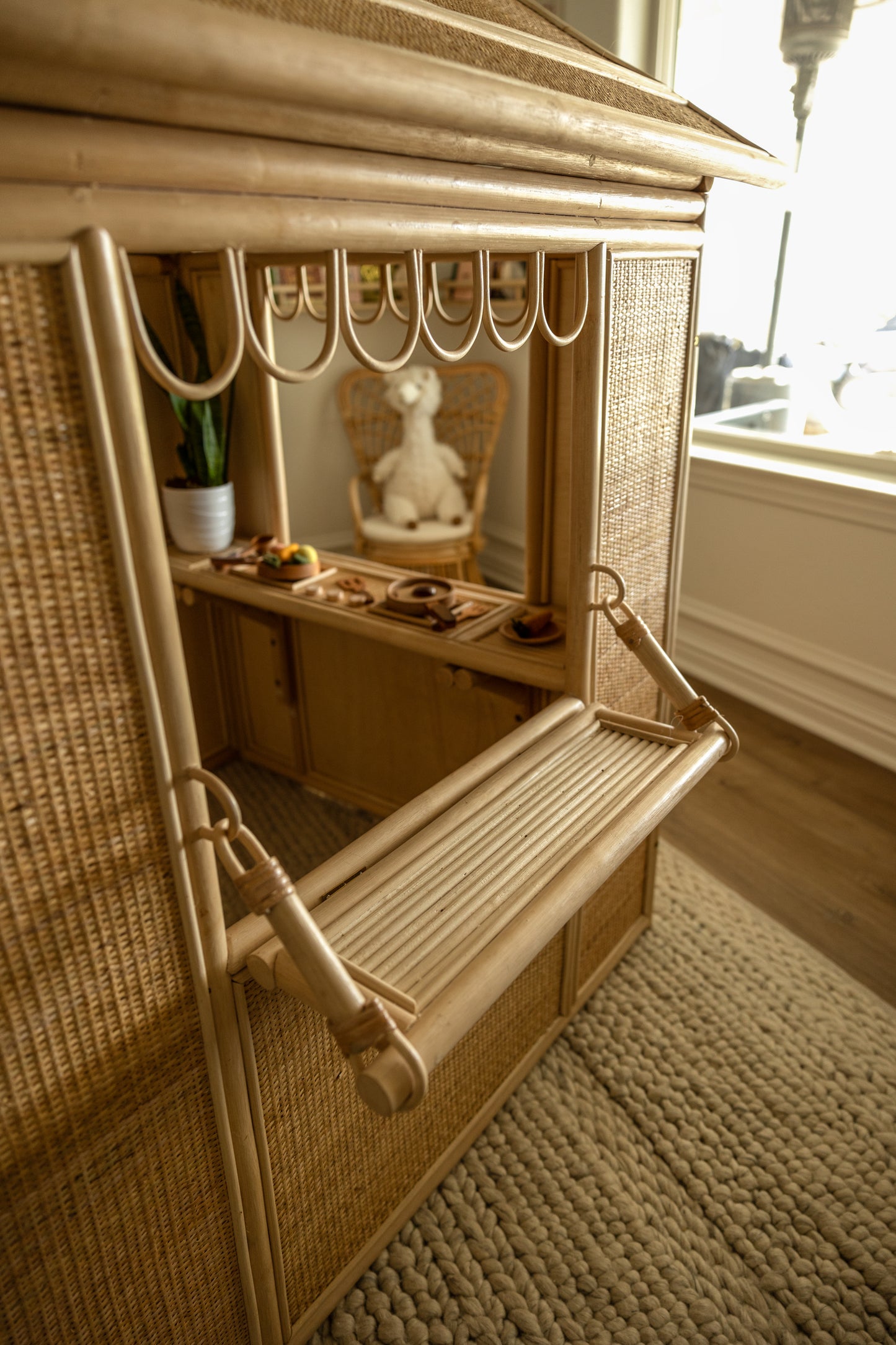 Lila's Rattan Playhouse