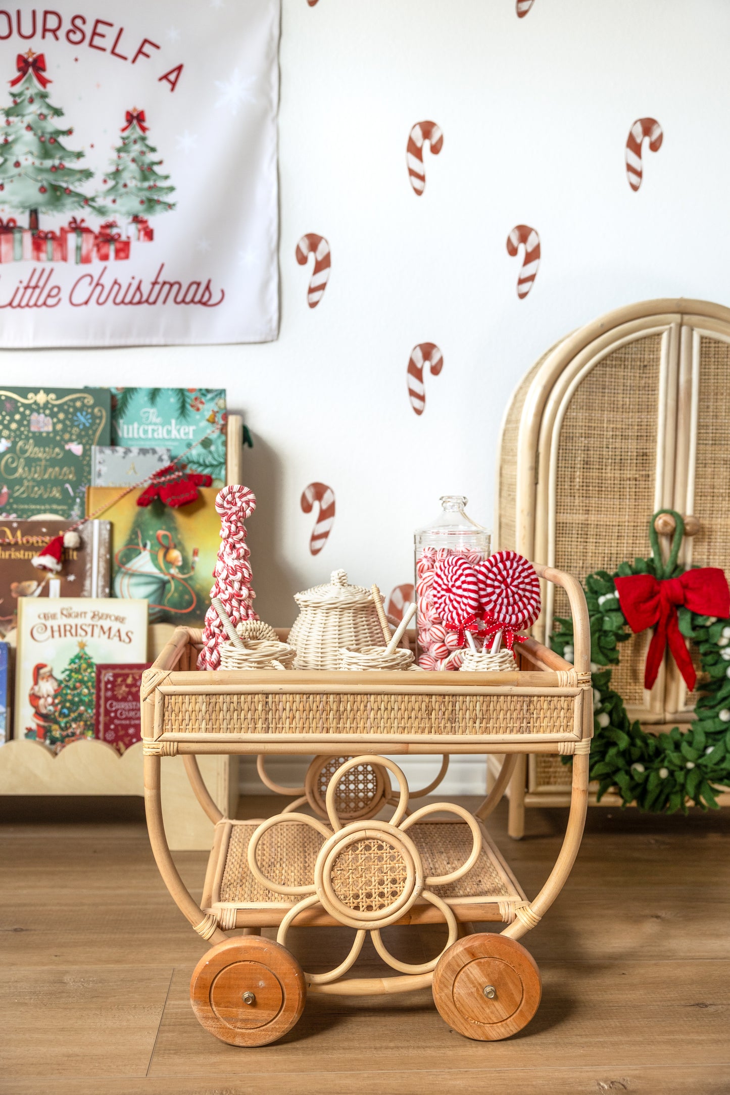 Woven Wonder Tea Cart