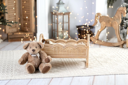 The Honey Bloom Doll Cradle