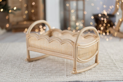 The Honey Bloom Doll Cradle