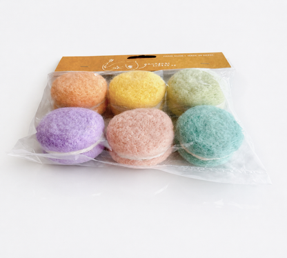 Felted Macarons