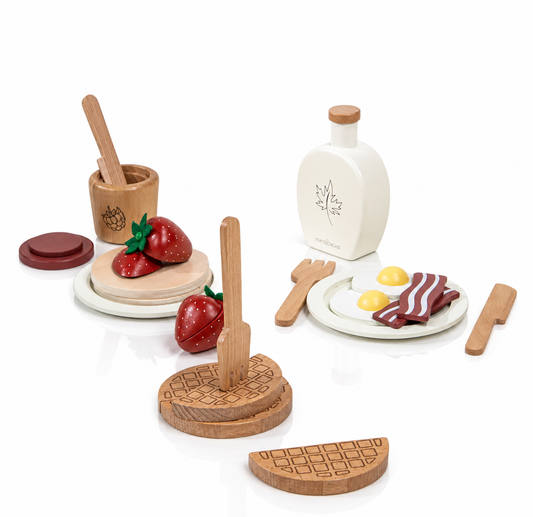 Coco Village Wooden Brunch Playset - 18pc