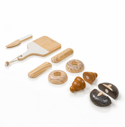 Coco Village Wooden Bakery Playset - 6pc