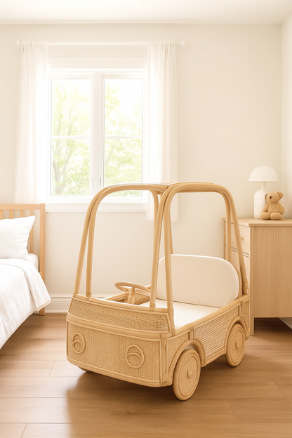 Lila's Rattan Buggy