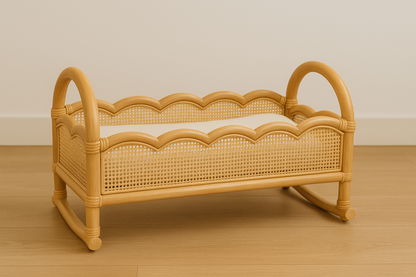 The Honey Bloom Doll Cradle