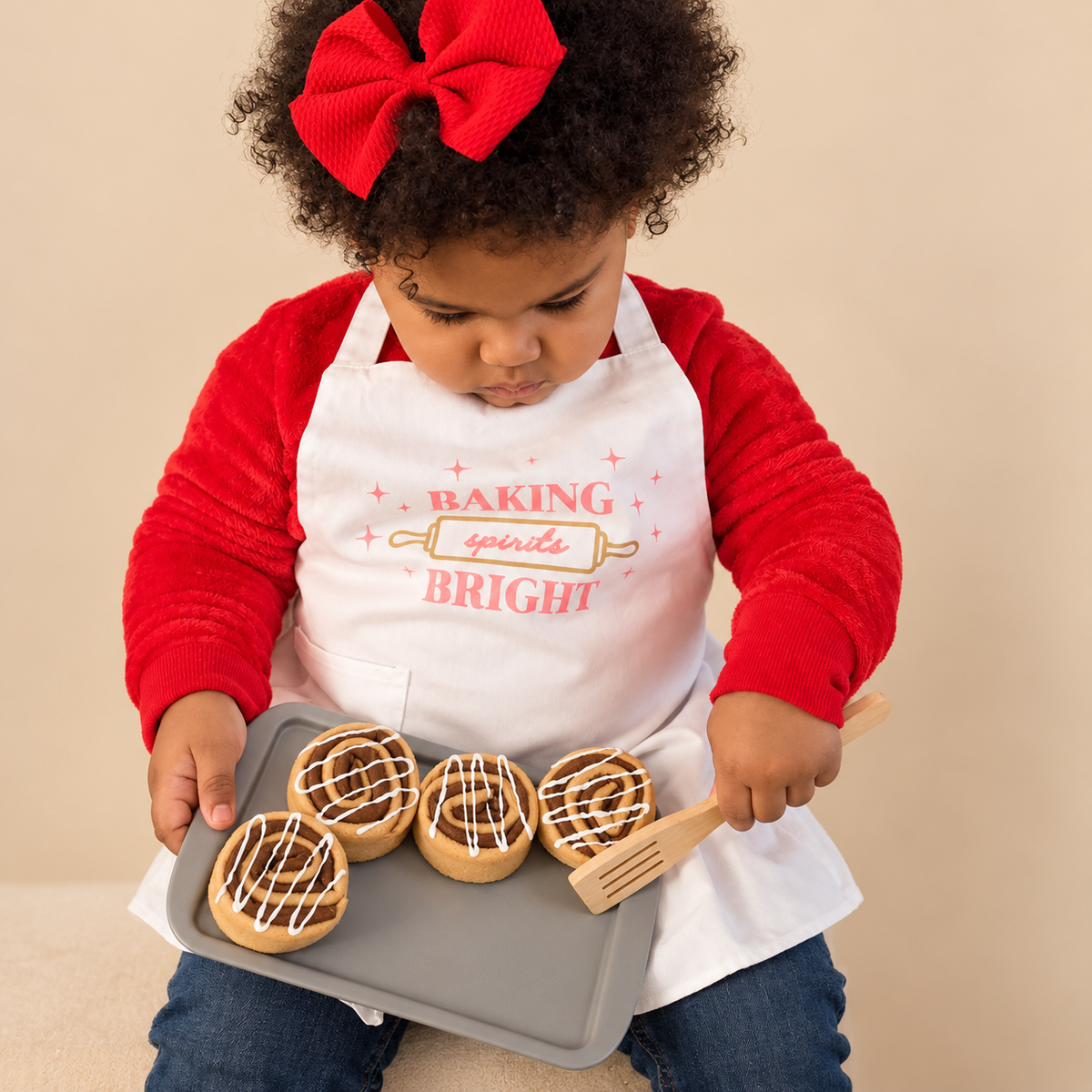 Felted Cinnamon Rolls - 3pk