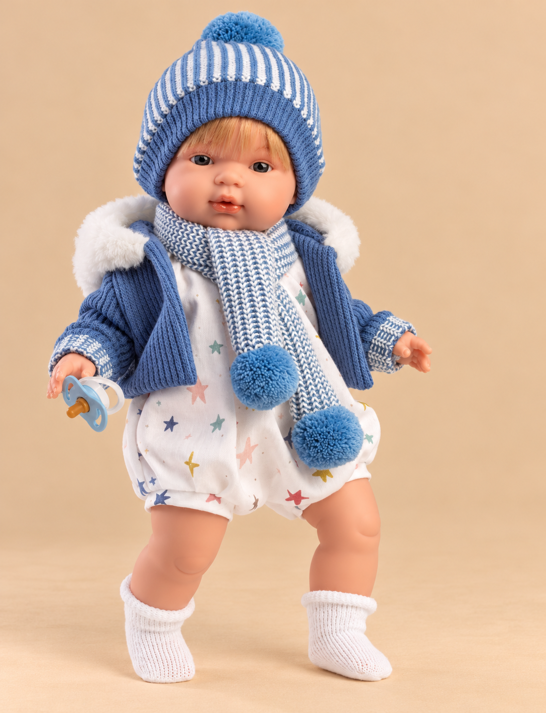 15" Soft Baby Doll - Leo