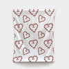 Sherpa Bliss Designer Blanket - I Heart Candy Canes