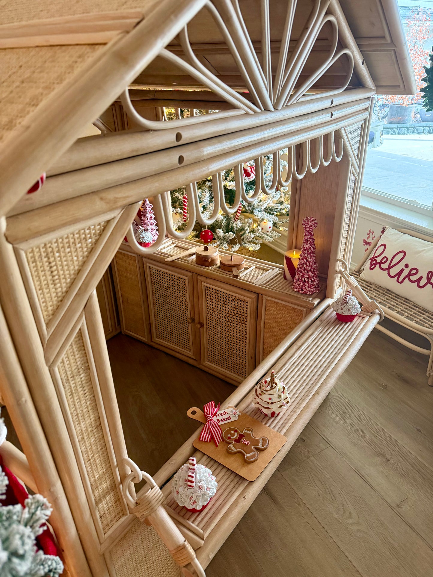 Lila’s Grand Rattan Playhouse