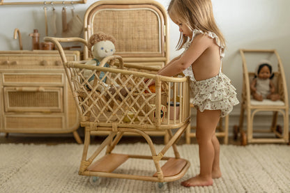 Little Shopper Rattan Cart