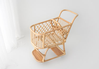 Little Shopper Rattan Cart