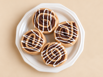 Felted Cinnamon Rolls - 3pk