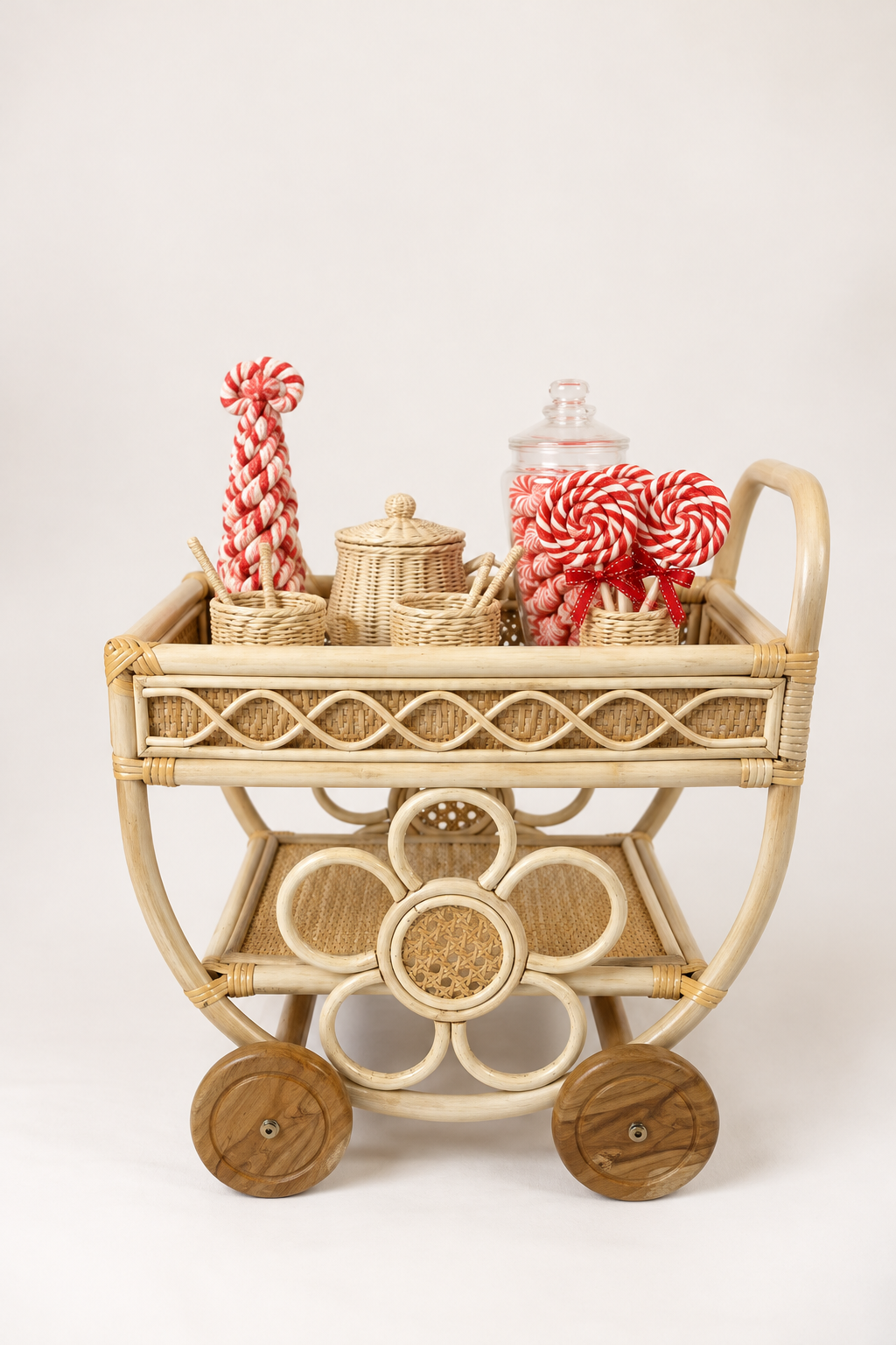Woven Wonder Tea Cart