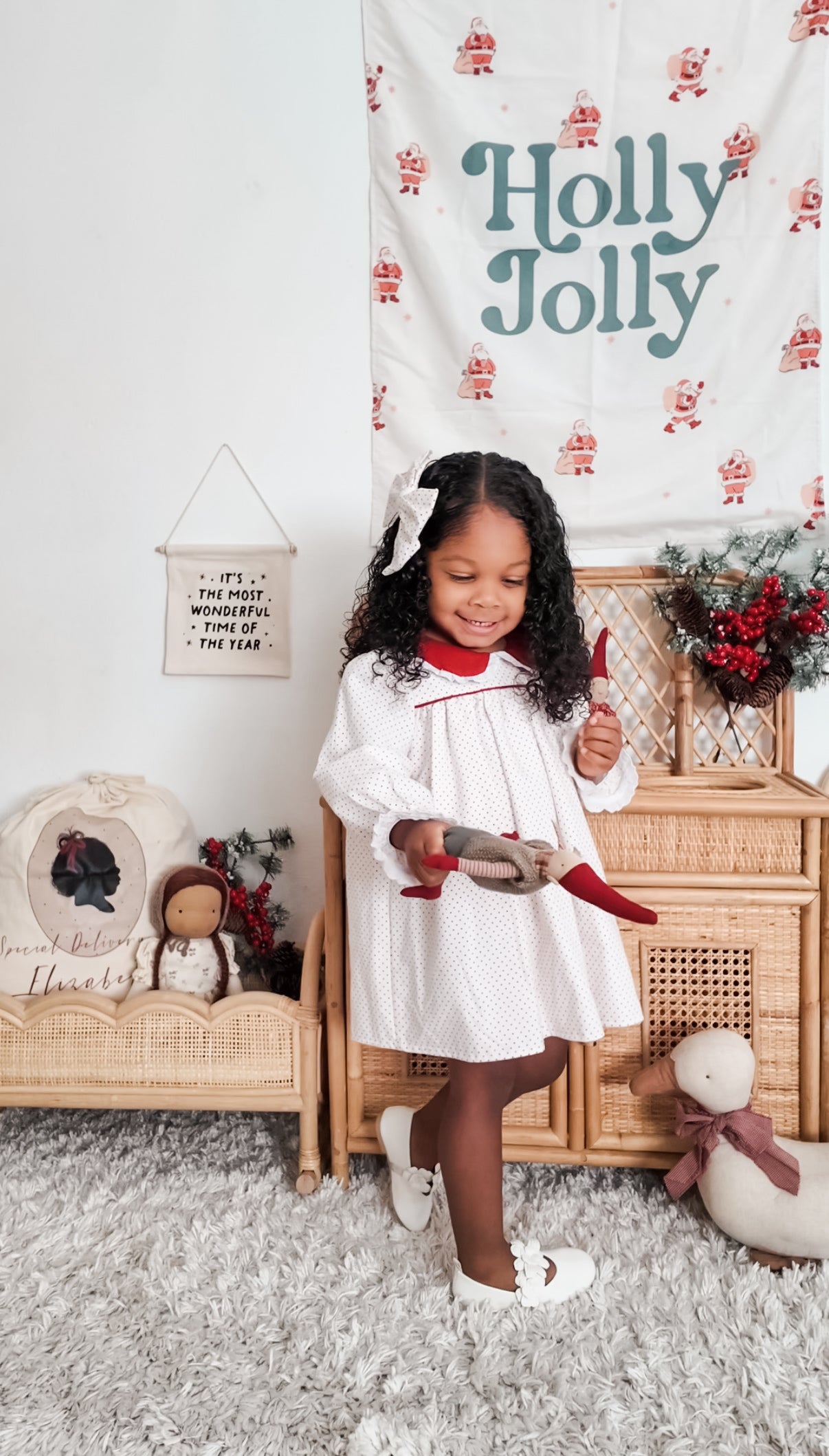 The Honey Bloom Doll Cradle