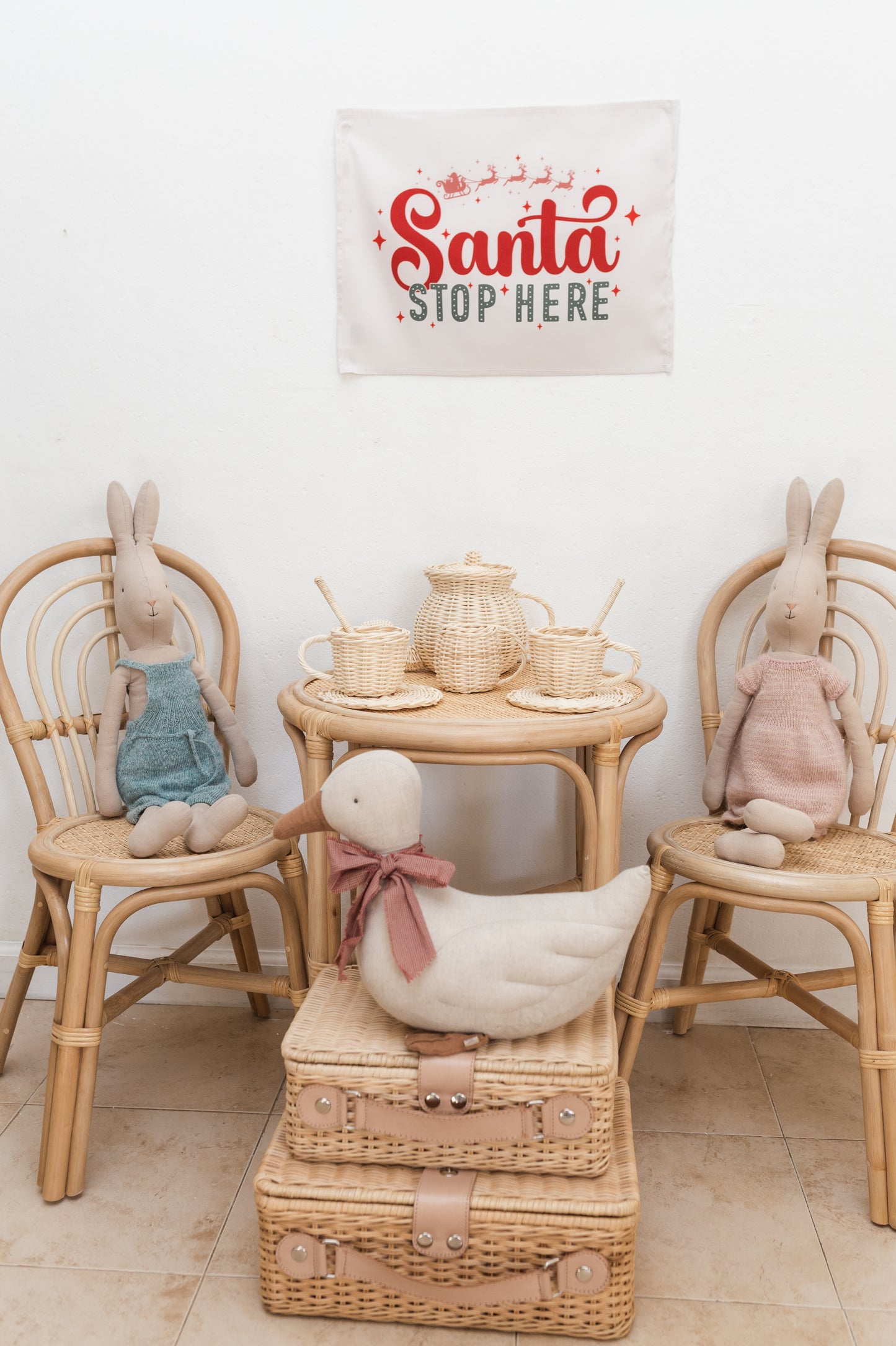 Brielle Rattan Children's Table