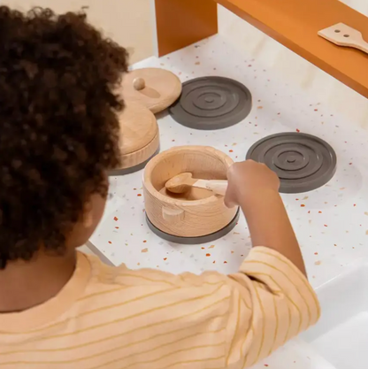 Coco Village Wooden Pots & Pans Playset