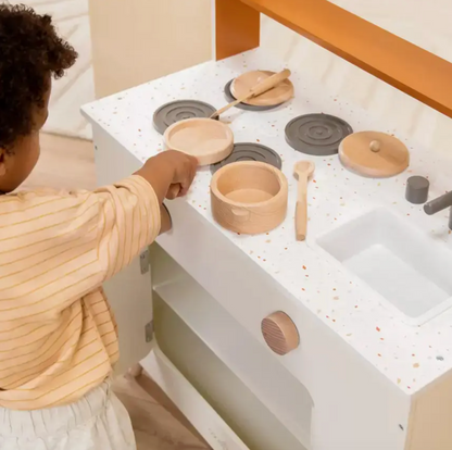 Coco Village Wooden Pots & Pans Playset