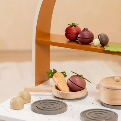 Coco Village Wooden Vegetables Playset