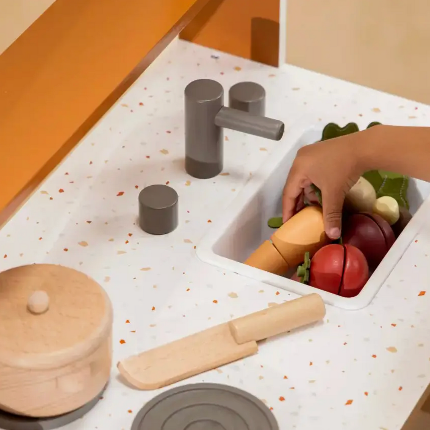 Coco Village Wooden Vegetables Playset