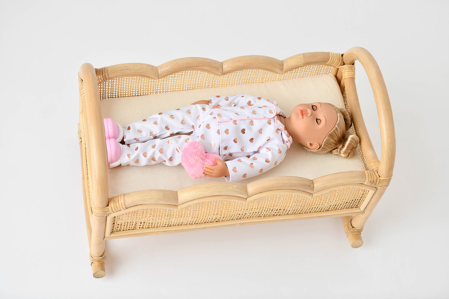 The Honey Bloom Doll Cradle