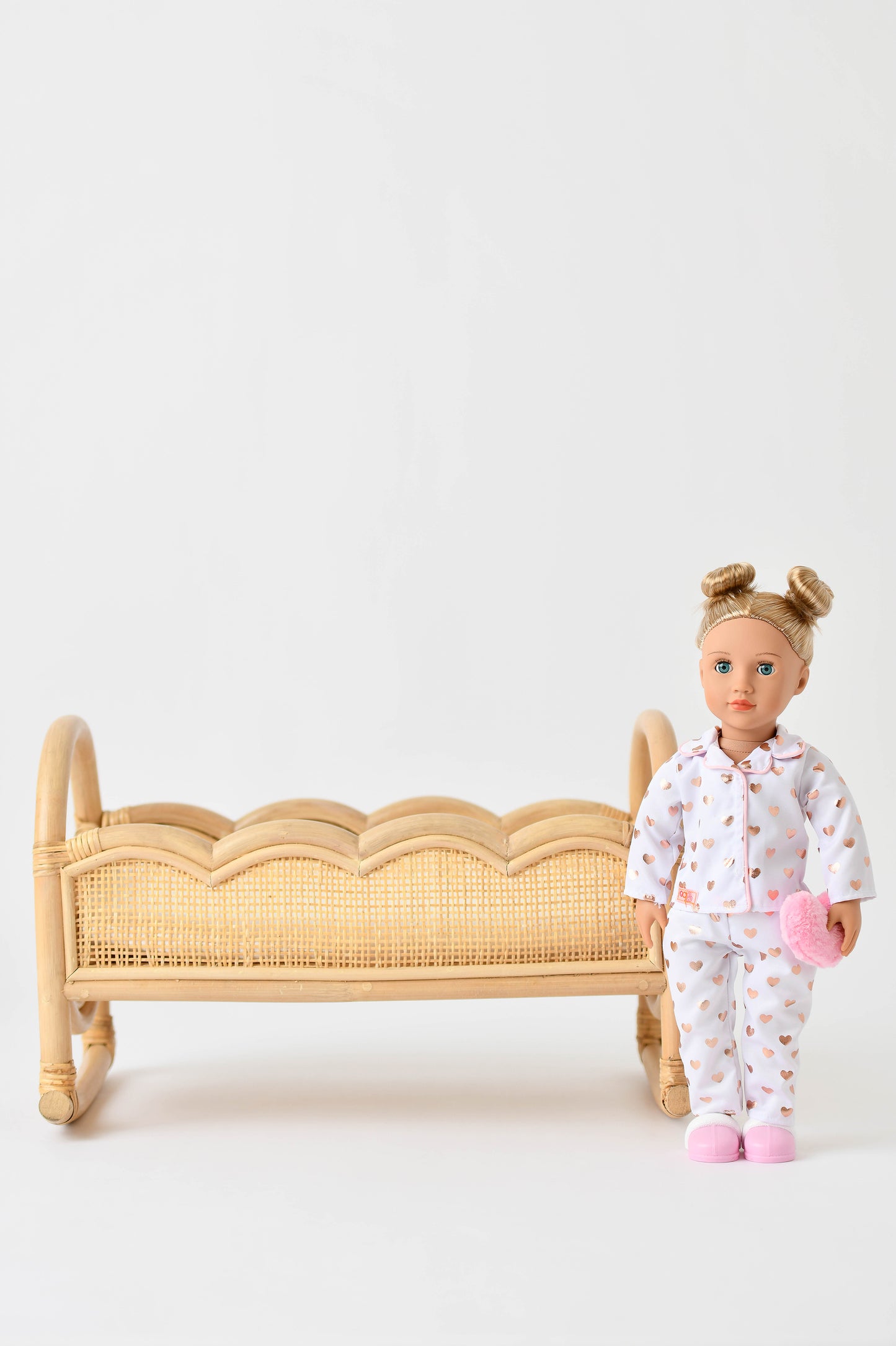 The Honey Bloom Doll Cradle
