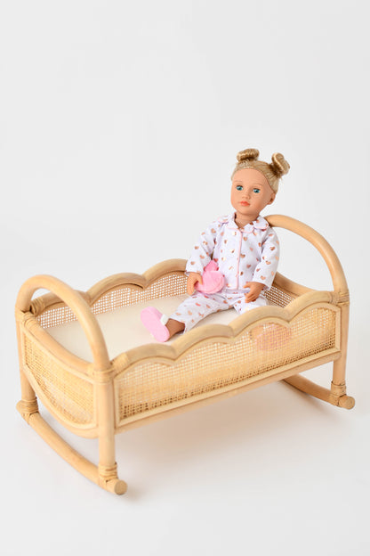 The Honey Bloom Doll Cradle