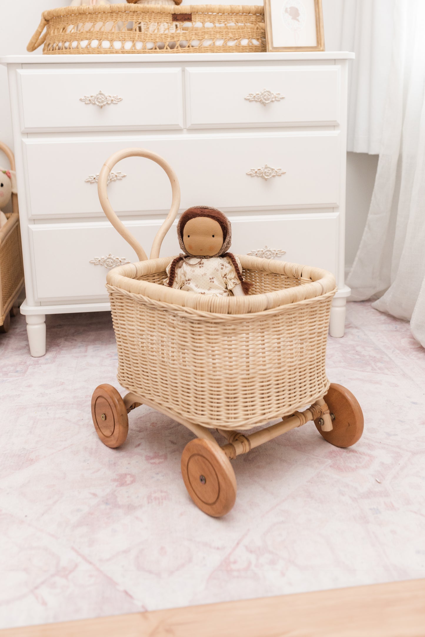 Theo Rattan Wagon
