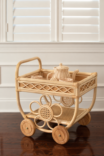 Woven Wonder Tea Cart